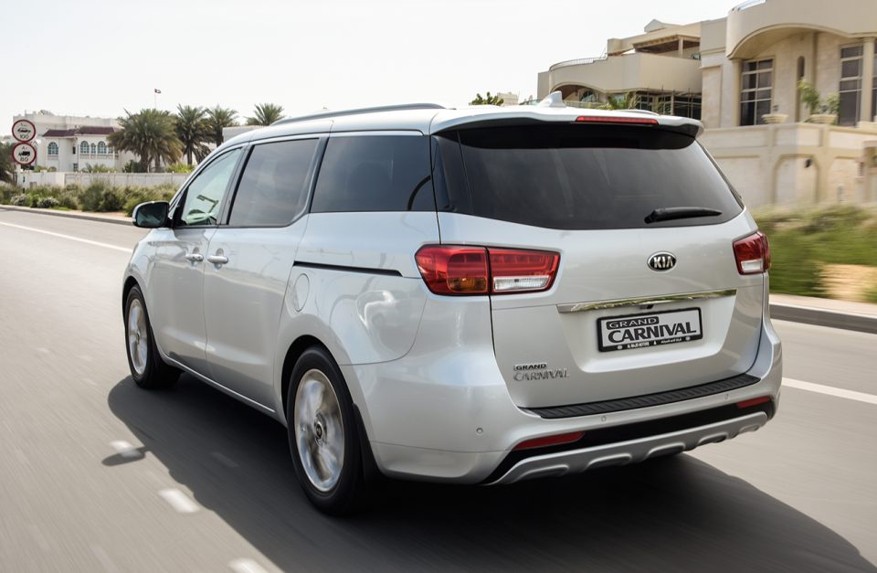KIA Grand Carnival La de lujo para las familias numerosas